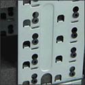 Anti-vibration hard disk mounts on the removable 3.5inch HDD cage