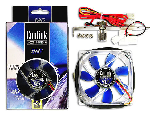 Coolink SWiF-802 80mm Case Fan