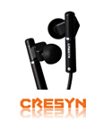 Cresyn C750E In-Ear Earphones Black
