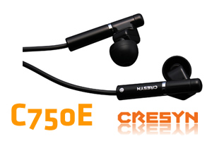 Cresyn C750E In-Ear Earphones Black