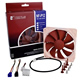 Image shows Noctua NF-P12 Quiet 120mm Cooling Fan.