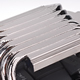 Distinctive Central Rippled Fin Design.