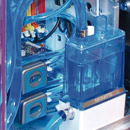 Upgrade to internal liquid cooling. Image shows internal liquid cooling upgrade.