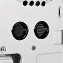 Upgradable to liquid cooling. Image shows liquid cooling upgrade.