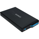 Free Gigabyte Anvil enclosure with the case. Image shows a free 2.5" black Gigabyte enclosure.