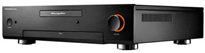 Moneual 312 Slim Line Home Theater Chassis. Image shows the Moneual Moncaso 312 in black.