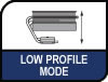 Image represents low profile mode.