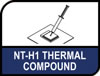 Noctua Thermal Compound. Image shows the Noctua NT-H1 Thermal Compound for minimum thermal resistance.