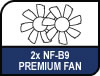 2x NF-B9 Premium Fan