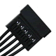 Image shows NZXT Hale 90 Power Supply Peripheral Connector.
