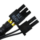 Image shows NZXT Hale 90 Power Supply PCI-Express 6+2pin Connector.