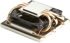 Image shows the Scythe Kozuti CPU Cooler base plate.