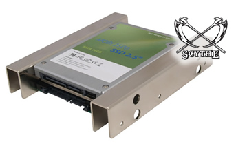 Scythe 2.5" Twin Mounter for 3.5" Bay