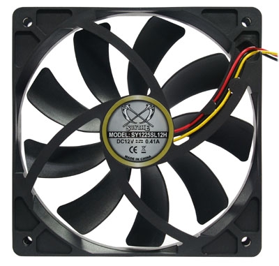 Scythe Slip Stream 120mm Quiet Case Cooling Fan - 1600RPM