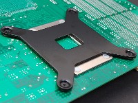 Thermalright LGA1366 IFX-14 Bolt Thru Kit for quiet heat sinks.
