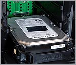 HDD bay. Image shows the HDD bay.