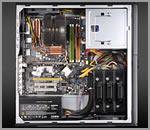 Image shows the spacious Zalman HD500 series interior. Image shows the Zalman HD500 series interior.