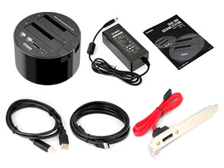 Components for the Zalman ZM-MH200 HUB. Image shows the Zalman ZM-MH200 HUB components.