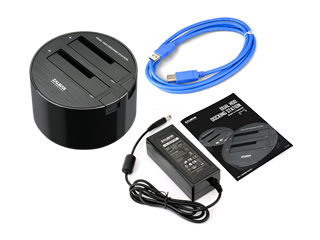 Components for the Zalman ZM-MH200 U3. Image shows the Zalman ZM-MH200 U3 components.