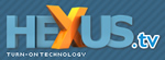 HeXus.tv. Image shows the HeXus logo.