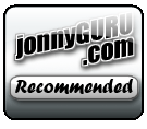 Image shows the JonnyGuru logo.