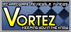 Vortez PC Hardware News and Reviews Logo. Image shows Vortez Hardware logo. Review is of the Noctua NH-D14 CPU Cooler.