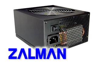 Image shows the Zalman ZM 500W power supply unit (PSU).
