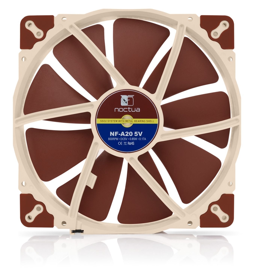 Noctua NF-A20 PWM Quiet Computer Cooling Fan