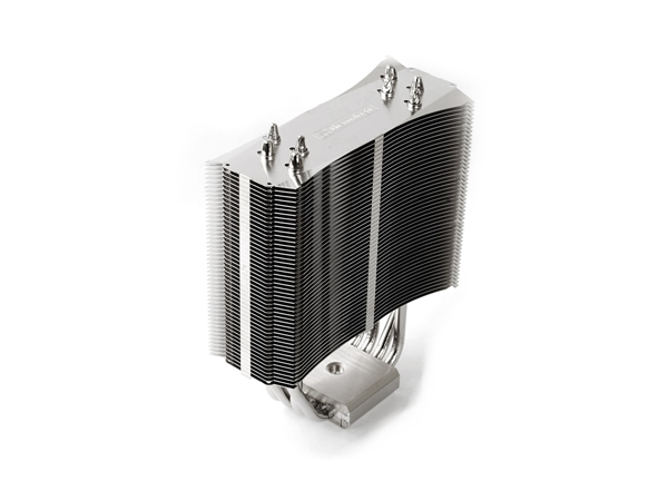 Thermalright MUX 120 near silent CPU cooler. Image shows the new quiet Thermalright 120 MUX CPU Cooler.