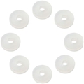 Acousti Anti-Vibration Silicone Washers 8 Pk - Translucent