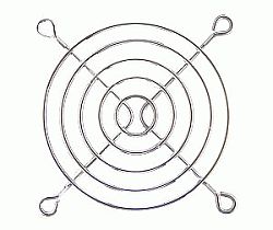 92mm Chrome Fan Guard. 92mm Chrome Fan Guard.