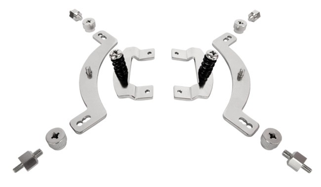 Noctua LGA2011 Mounting Kit. Image shows Noctua LGA2011 mounting kit.