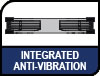 Integrated Anti-vibration. Integrated Anti-vibration.