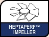 Image shows the Heptaperf™ Impeller logo.