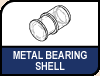Image shows the metal bearing shell design.