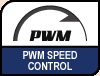 Custom-designed PWM IC with SCD. Image shows Custom-designed PWM IC with SCD logo.