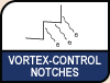 Vortex-Control Notches. Image shows the Vortex-Control Notches.