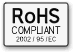 RoHS Compliant Image shows the RoHS compliant logo.