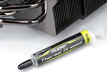 ZM-STG2 Thermal Grease. Image shows Zalman thermal grease SM-STG2.
