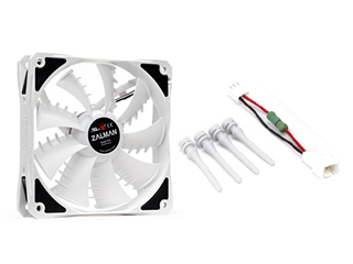 Components for the Zalman ZM-SF3. Image shows the Zalman ZM-SF3 components.