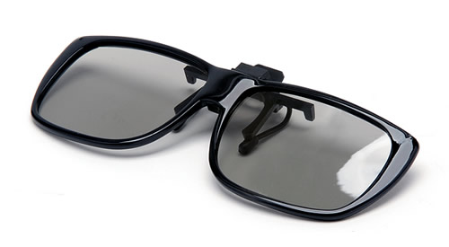 Zalman ZM-SG100G Polarized Stereoscopic 3D Glasses - Clip On
