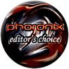 phoronix.com logo. Image shows the Phoronix Editors Choice logo.