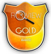 R3VIEW Gold Award. Scythe Review, Awarded Gold Award.