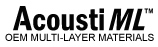 AcoustiML OEM Multi-Layer Soundproofing Materials