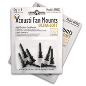 Acousti Ultra Soft Anti-Vibration Fan Mount AFM02B 8-pack