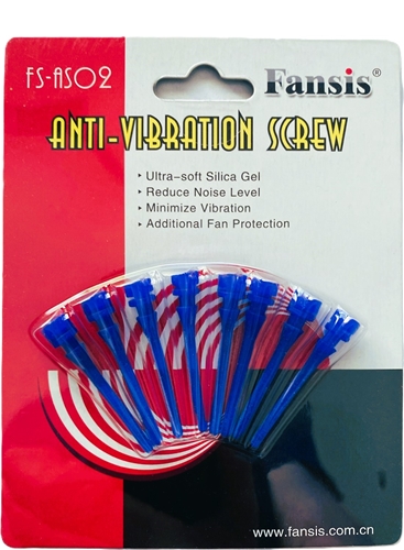 Fansis Silica Gel Anti Vibration Fan Mount 8-pack