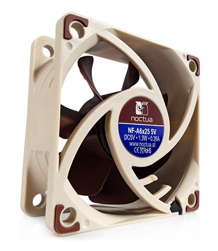 Noctua NF-A6x25 5V Quiet Computer Cooling Fan 60mm