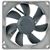 Noctua NF-R8 redux 1800 PWM 80mm Quiet Case Fan Front View