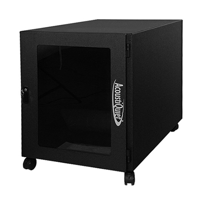 AcoustiQuiet Mini 12U Quiet Rackmount Cabinet