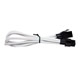 Image shows the NZXT CB Premium 6-Pin VGA Extension Cable.